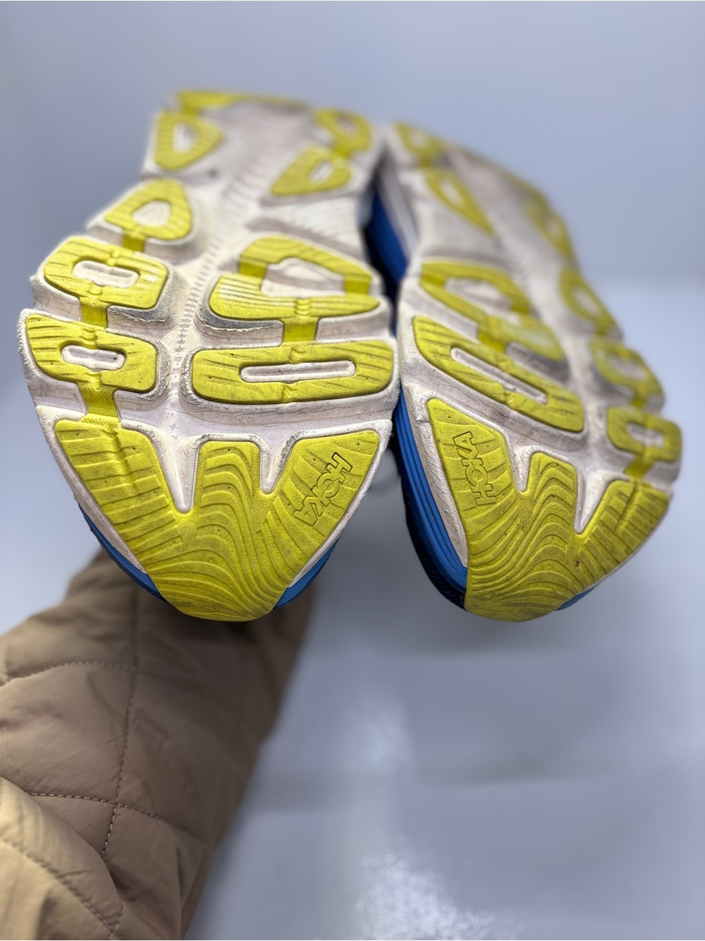 HOKA One One Gaviota 5 Men's 10.5 wide Blue Stability Running Shoes - Picture 11 of 13